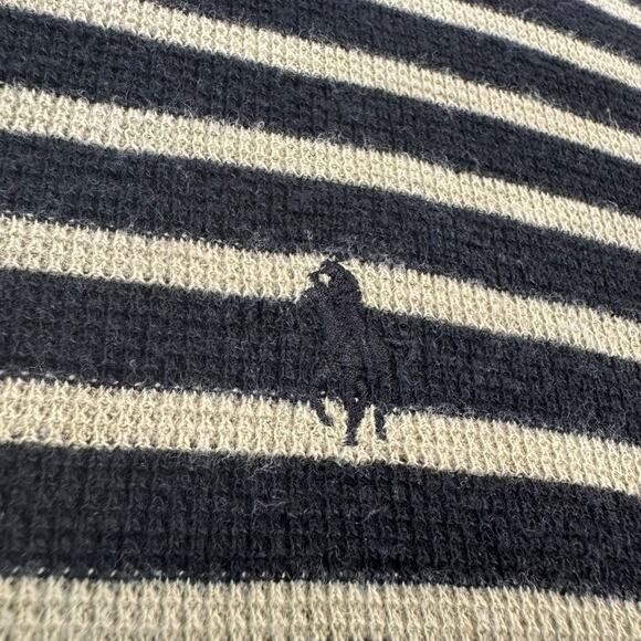 Vintage Polo Ralph Lauren Men's Large Knit Shirt Striped Exclusive of Decoration - Picture 5 of 9